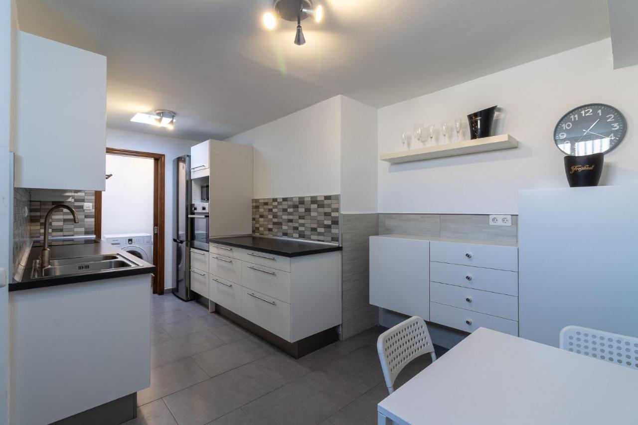 Flatguest Morro Jable * Beach * Terrace * Bbq Bagian luar foto
