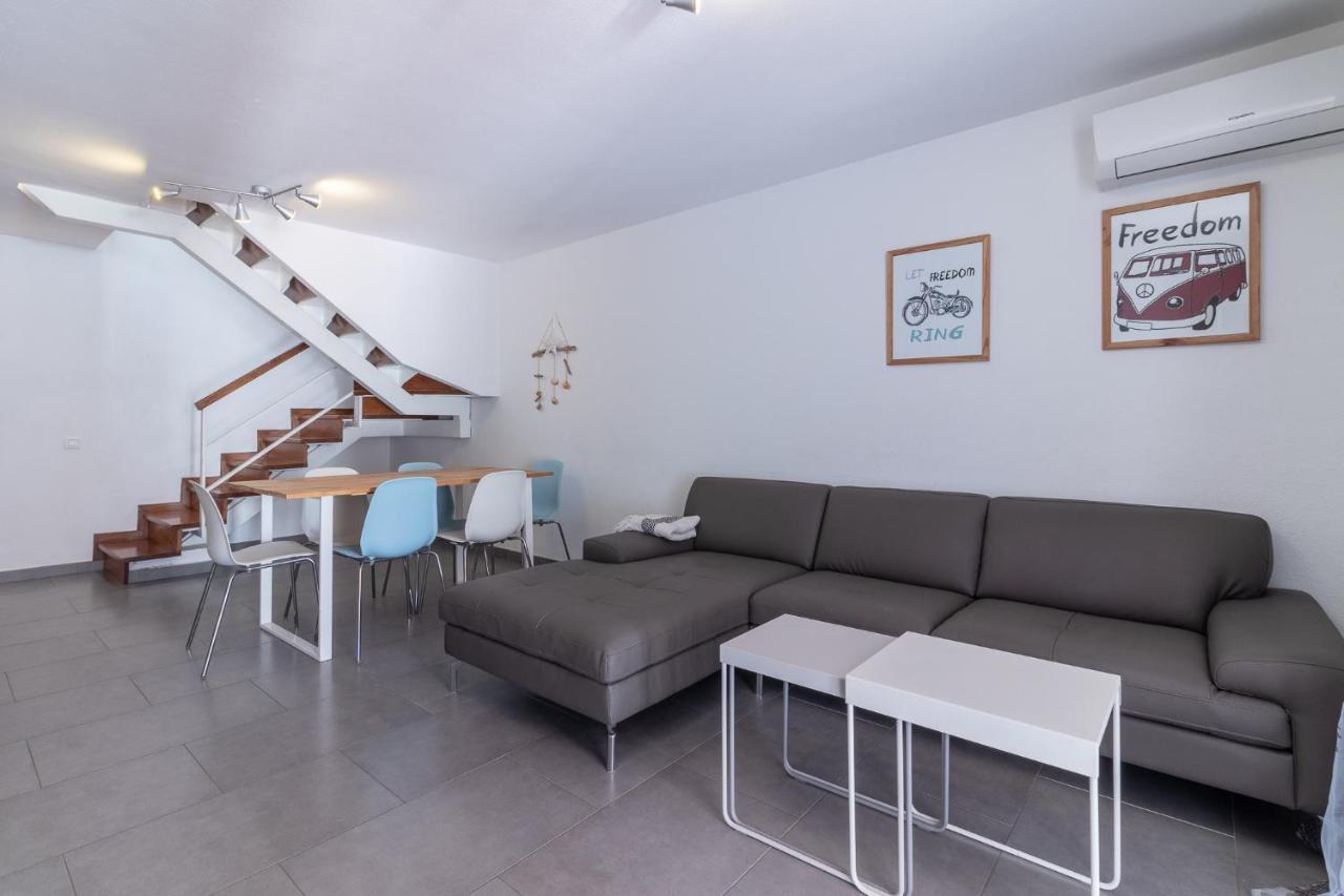 Flatguest Morro Jable * Beach * Terrace * Bbq Bagian luar foto